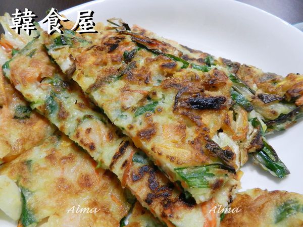 煎餅,石鍋拌飯,韓式料理,韓食屋 @艾瑪  吃喝玩樂札記