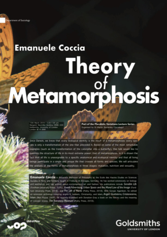 Theory of Metamorphosis | Coccia