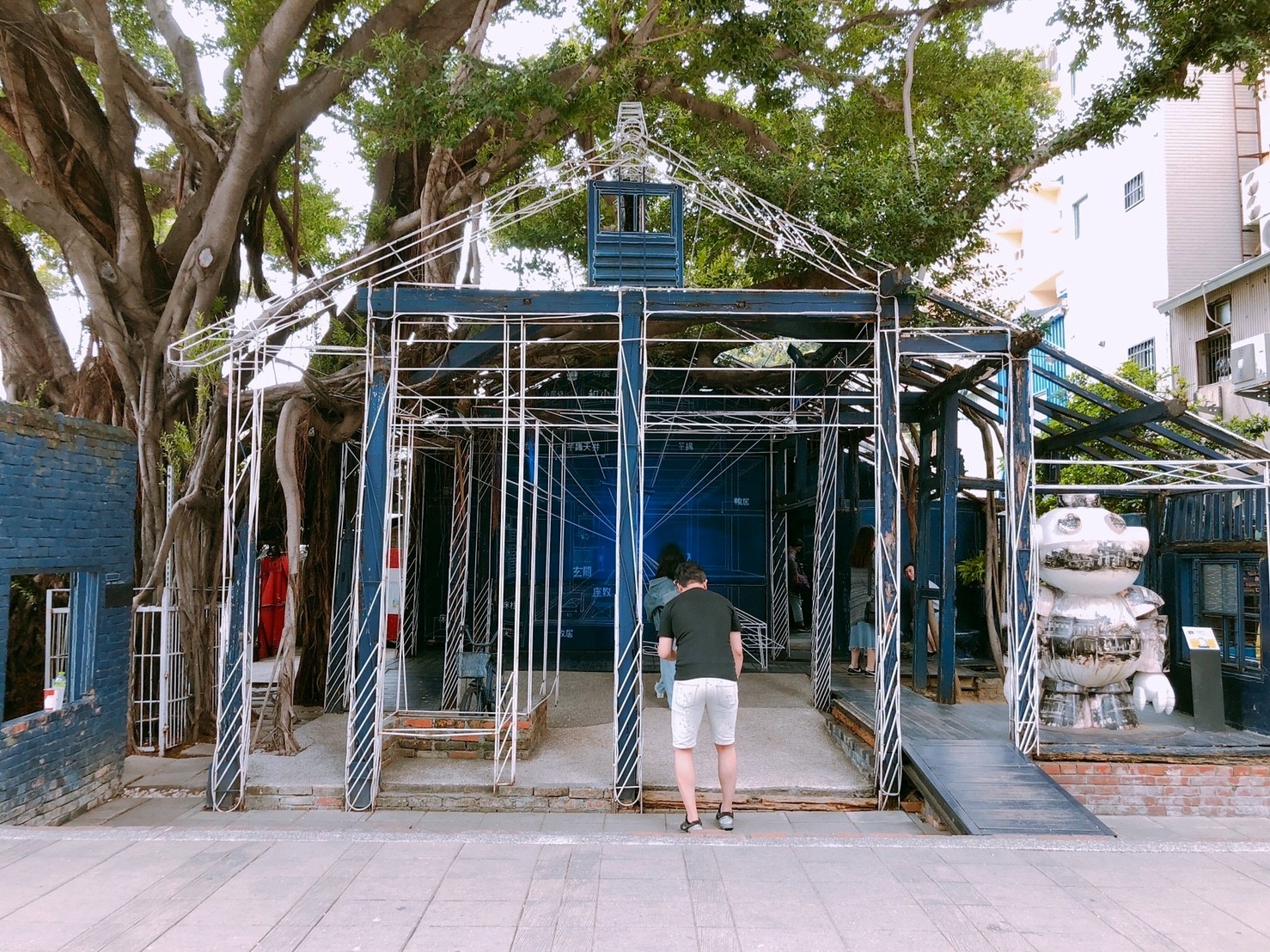 【臺南 藍曬圖文創園區】24H免費入場。微型文創園區新標地、超大壁畫、IG打卡