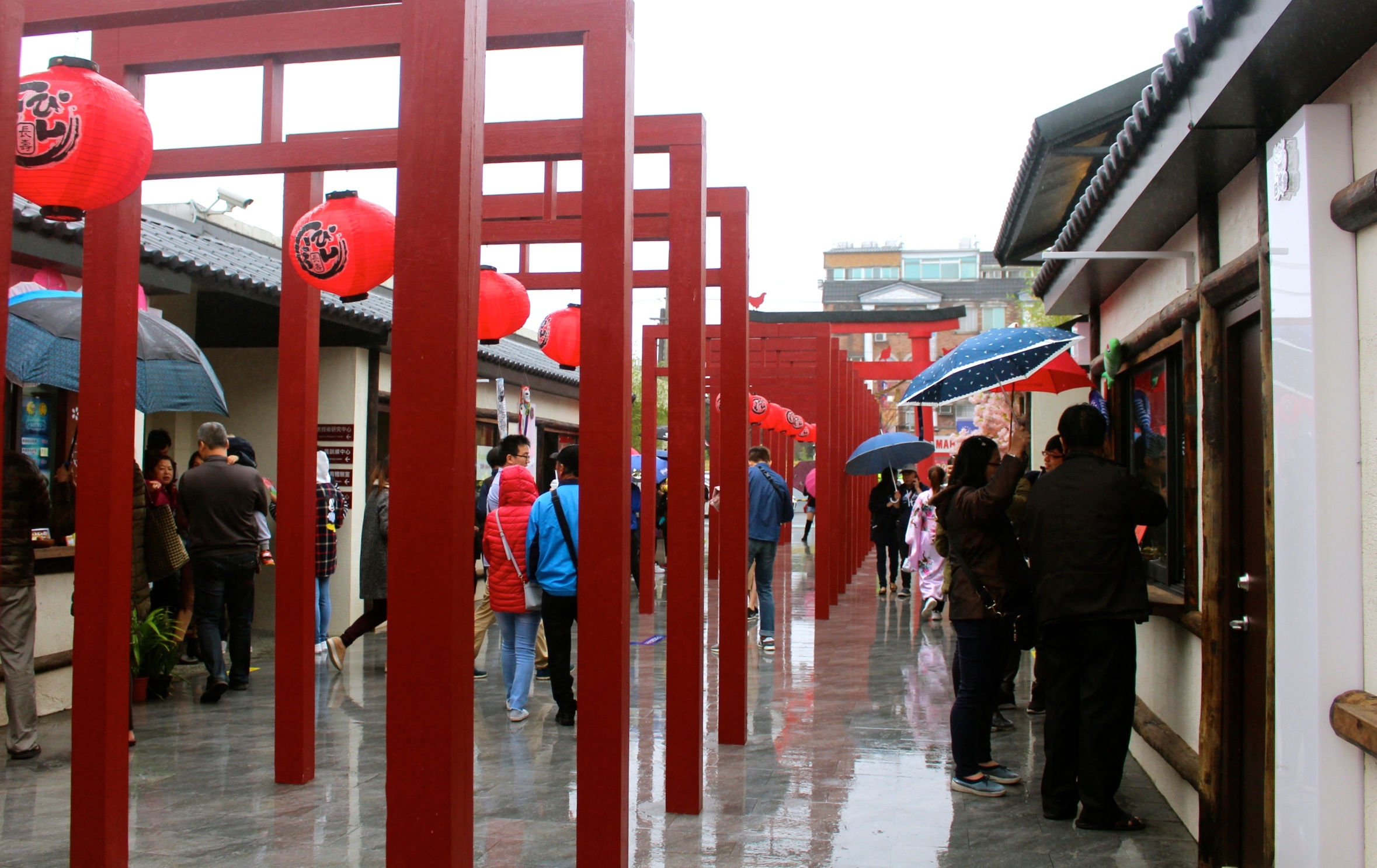 【桃園 蛋寶生技不老村】人氣打卡點(diǎn)紅色鳥居、江戶時(shí)代大街。伴手禮來盒“達(dá)人手藝蛋塔”吧