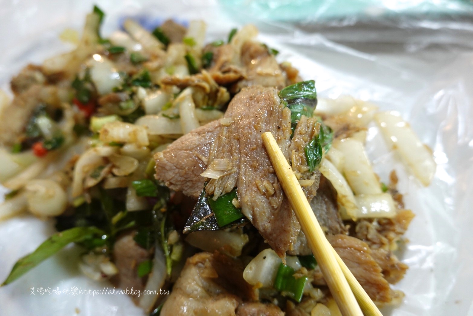 中壢夜市,原住民料理,夜市小吃,山的那一邊,桃園美食,炒山豬肉