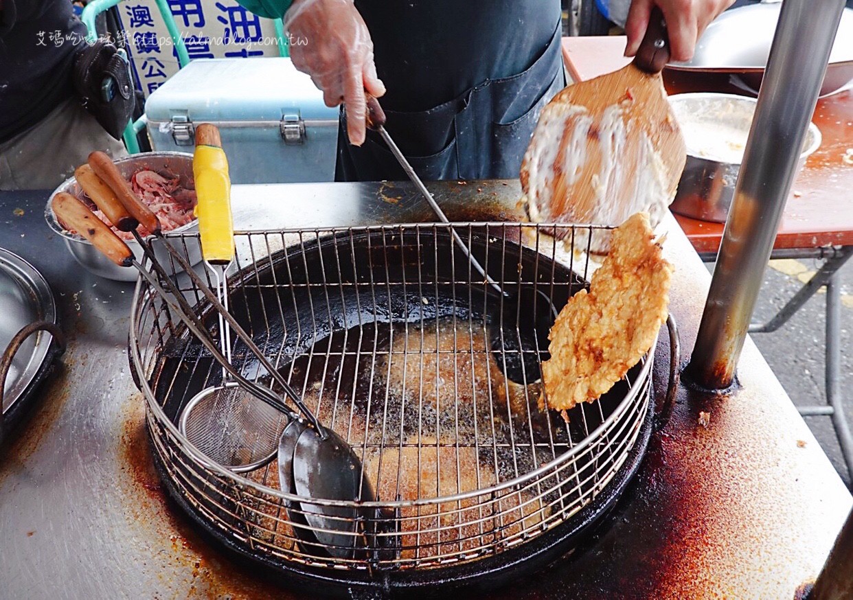 宜蘭小吃,宜蘭美食,蘇澳港廟口廖榮川米糕,蝦餅