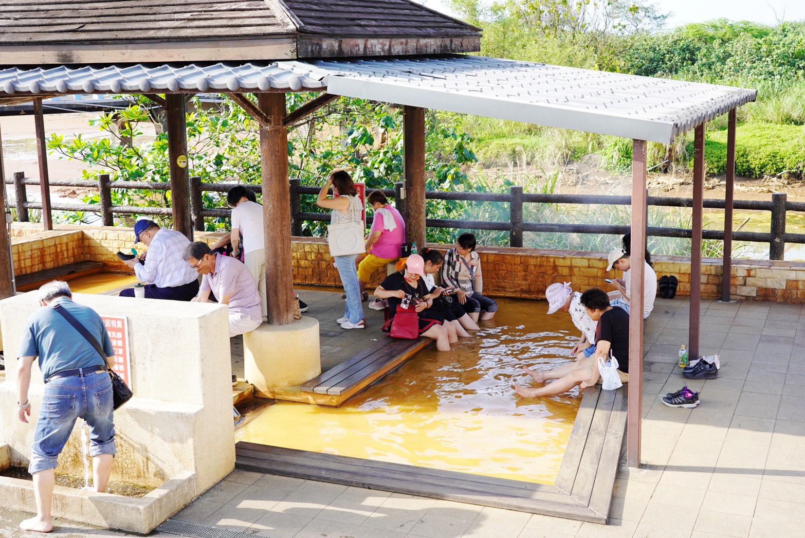 下七股野溪溫泉,中山溫泉公園,免費景點,免費泡腳,臺北景點,大鵬足湯公園,復興公園,泰雅原住民文化產業園區,硫磺谷遊憩區,磺港公共浴室,苗栗景點