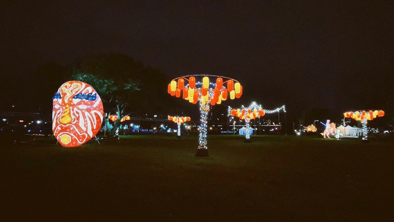 免費入場,新北大都會公園,新北景點,泰迪熊,燈會