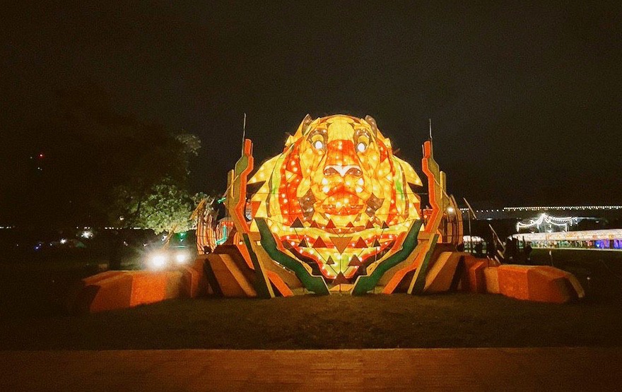 免費入場,新北大都會公園,新北景點,泰迪熊,燈會