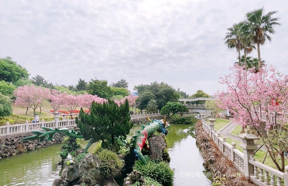 免費(fèi)景點(diǎn),林口景點(diǎn),櫻花,竹林寺,竹林山觀音寺,賞櫻花