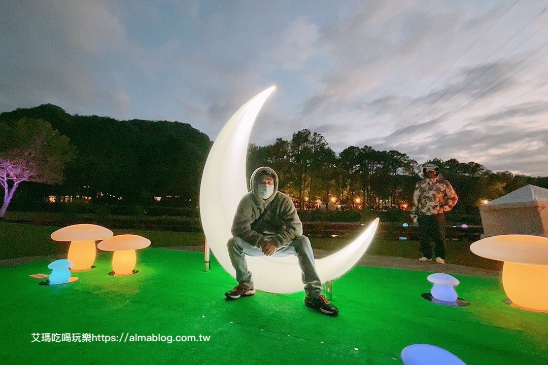 夜遊慈湖,大溪景點,慈湖,慈湖紀念雕塑公園