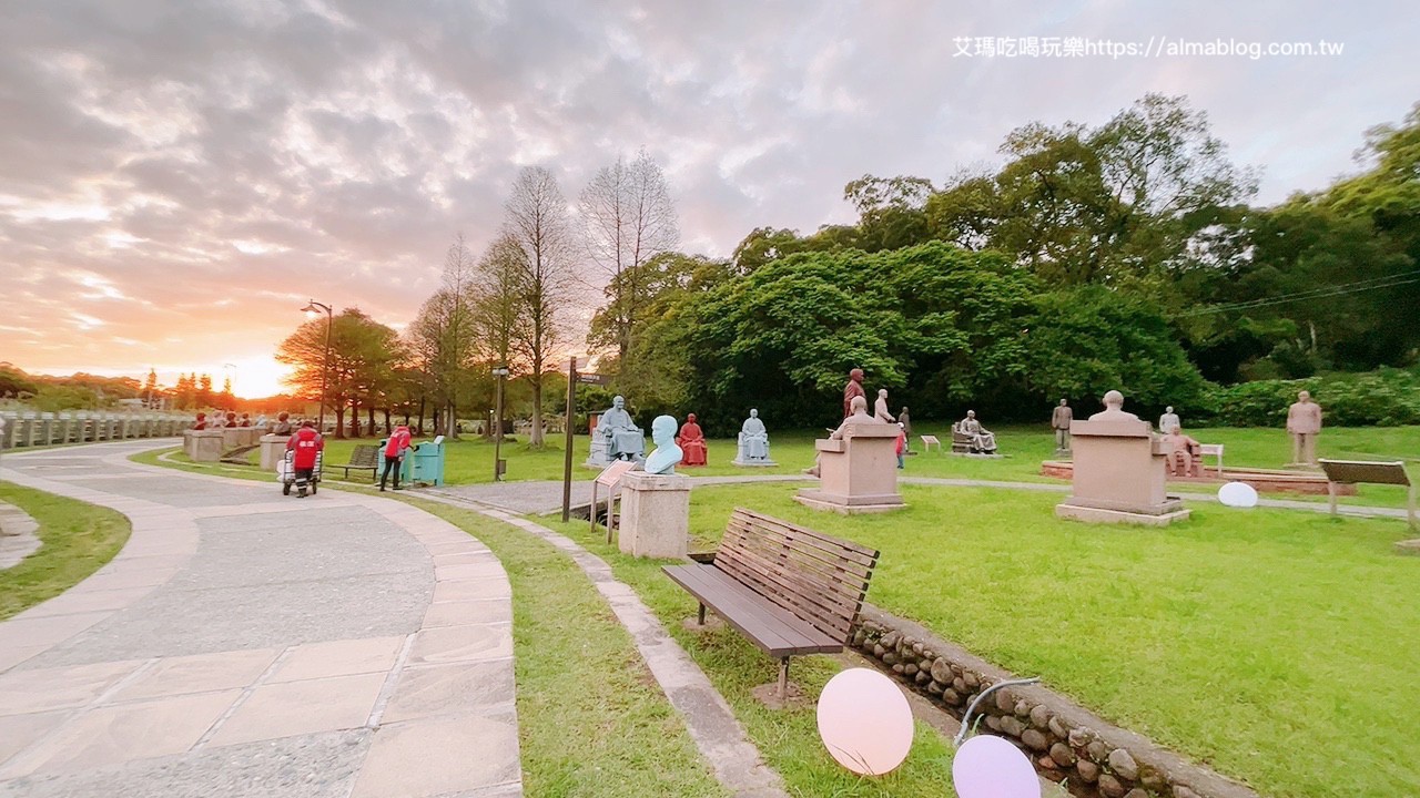 夜遊慈湖,大溪景點(diǎn),慈湖,慈湖紀(jì)念雕塑公園