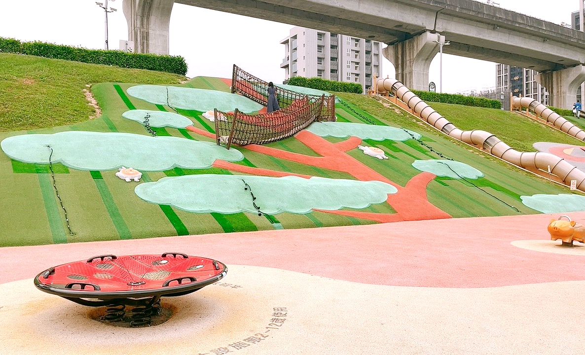 臺北好玩,大都會公園熊猴森樂園,新北公園,水樂園