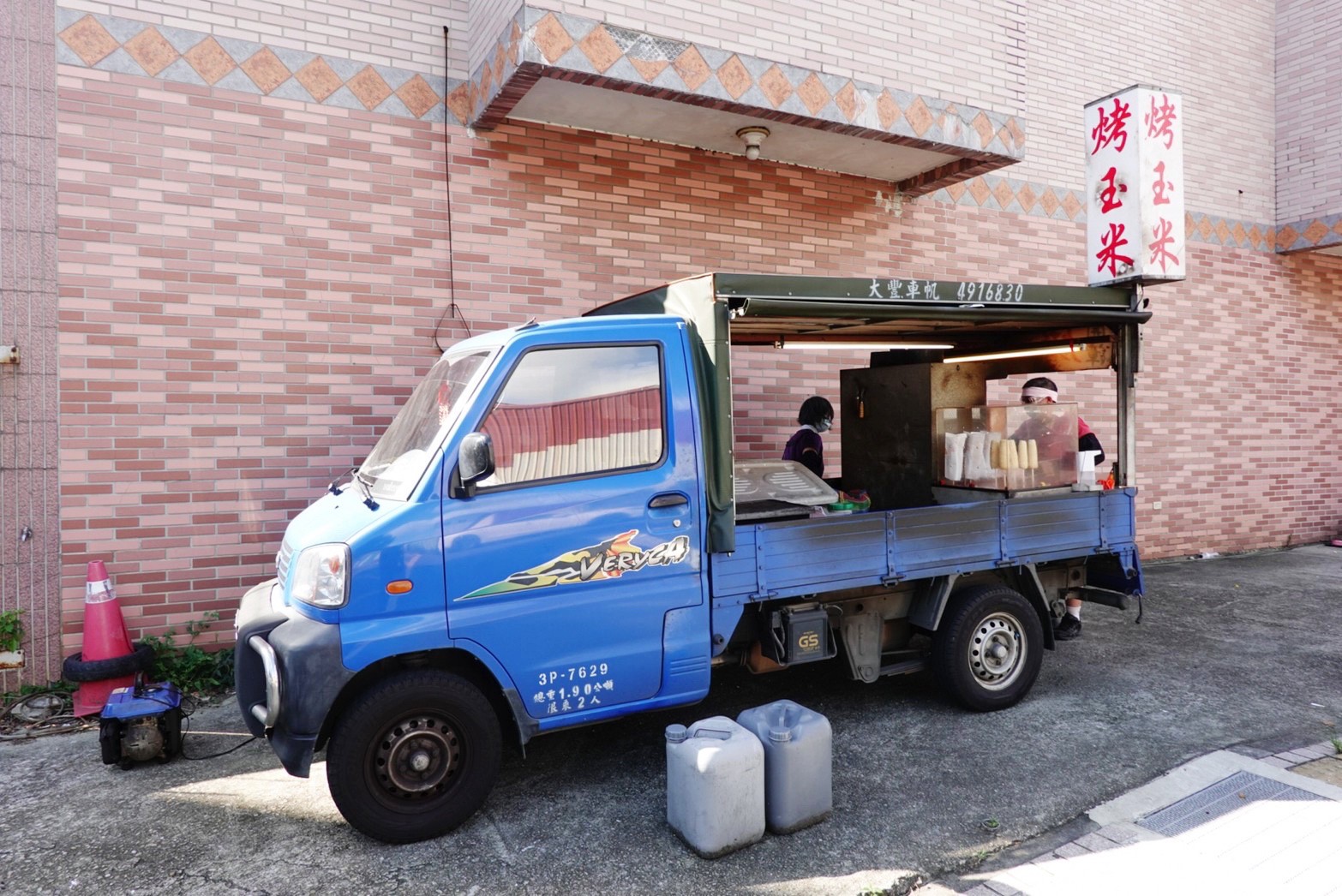 桃園美食,烤玉米,蘆竹美食,開漳烤玉米(光明公園口)