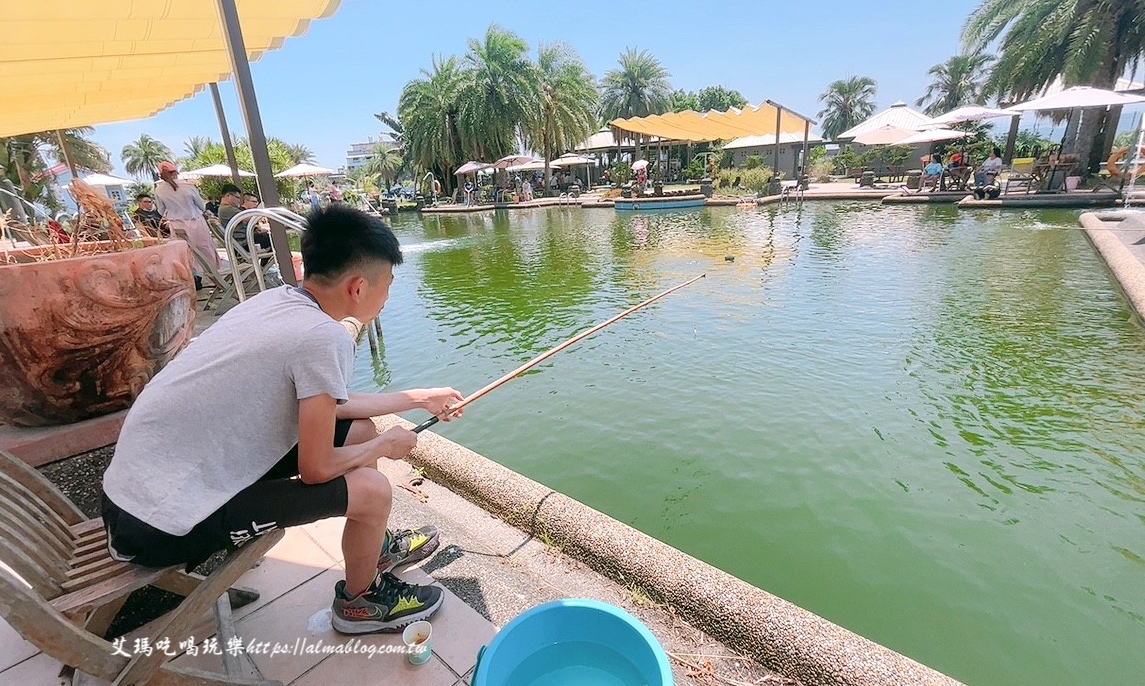 宜蘭景點(diǎn),輕親魚朵生態(tài)園區(qū),釣蝦,釣魚,鹽焗臺灣鯛