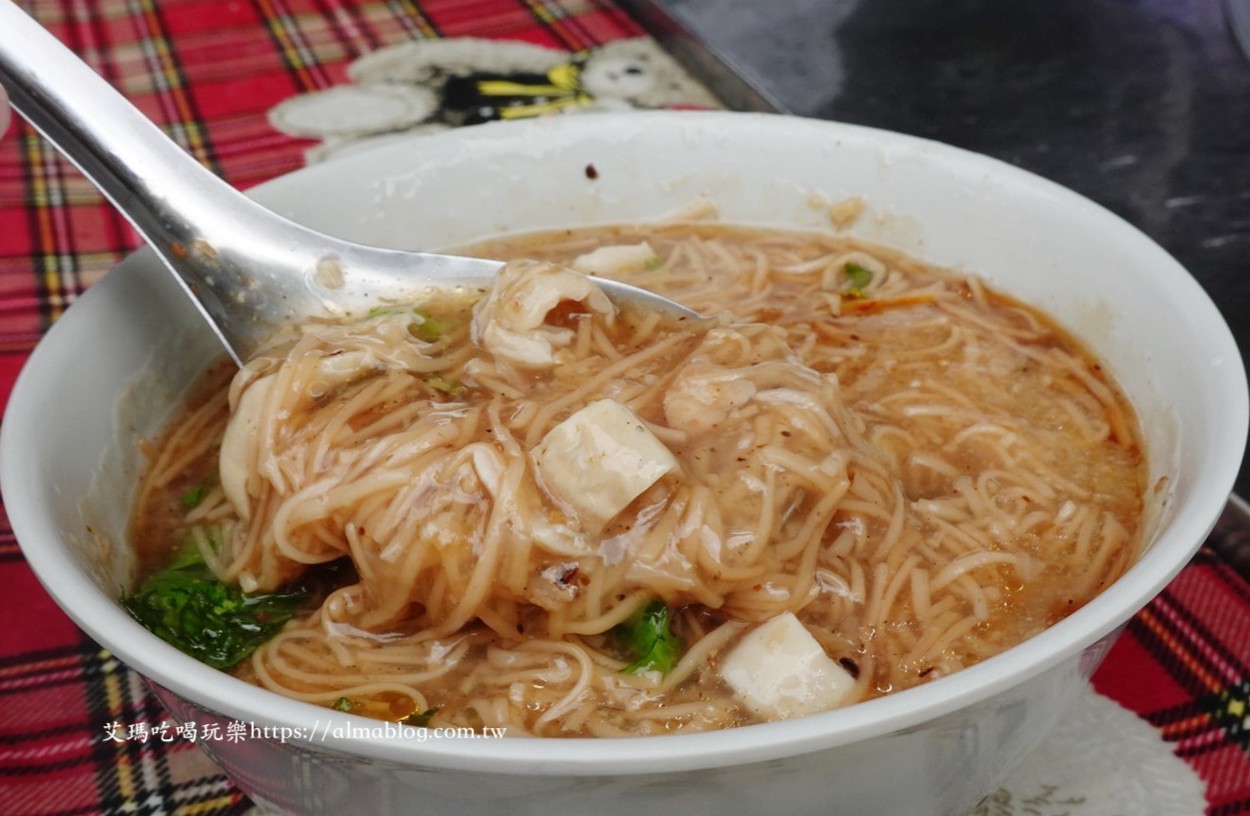 20元麵線,臺(tái)北美食,板橋美食,銅板美食，臺(tái)灣小吃,龍興大腸麵線