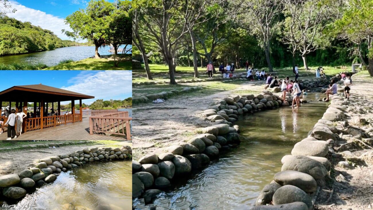 三坑自然生態(tài)公園,大草坪,小草屋,彩繪,桃園景點(diǎn),浮草庵,草皮,落羽松,鐵馬道,龍?zhí)毒包c(diǎn) @艾瑪  吃喝玩樂札記