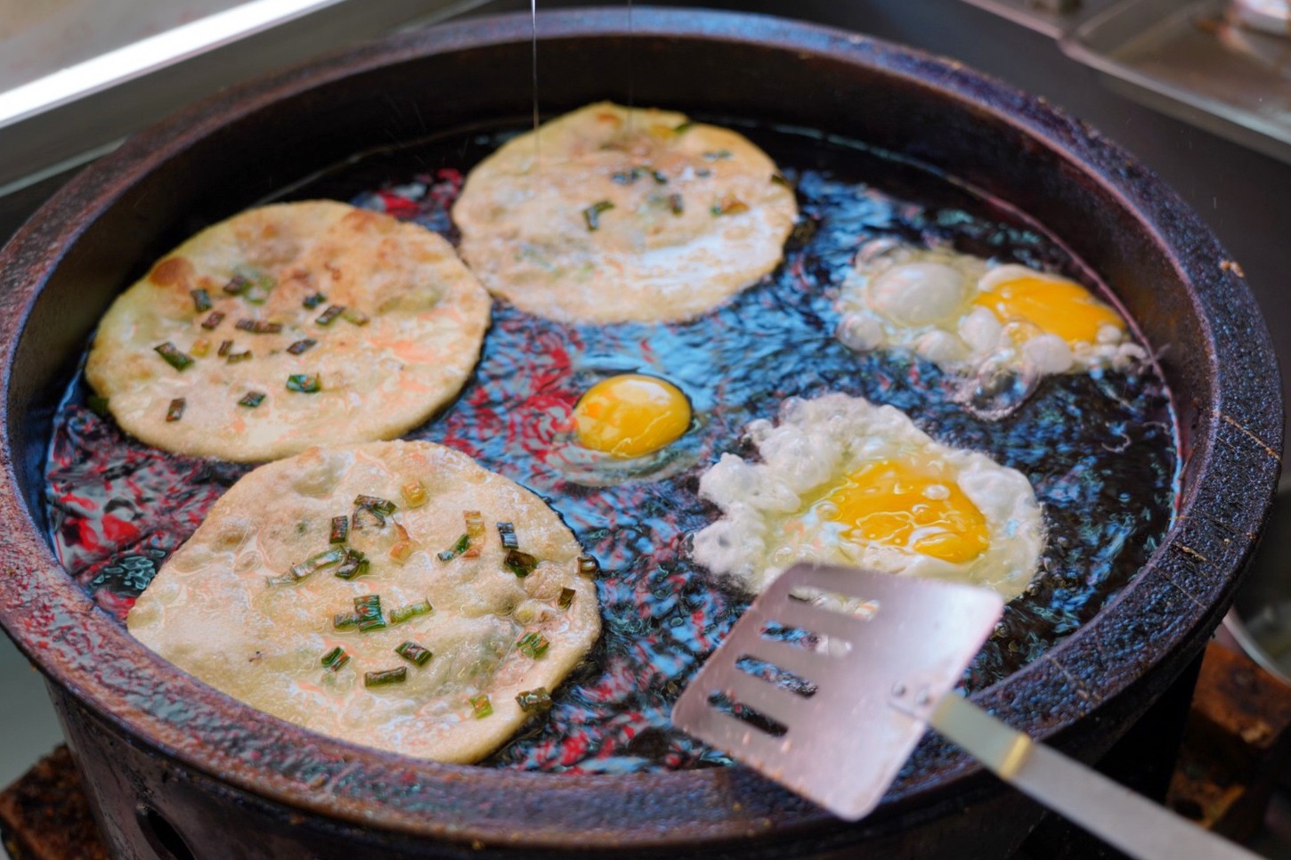 高雄鮮肉蔥油餅