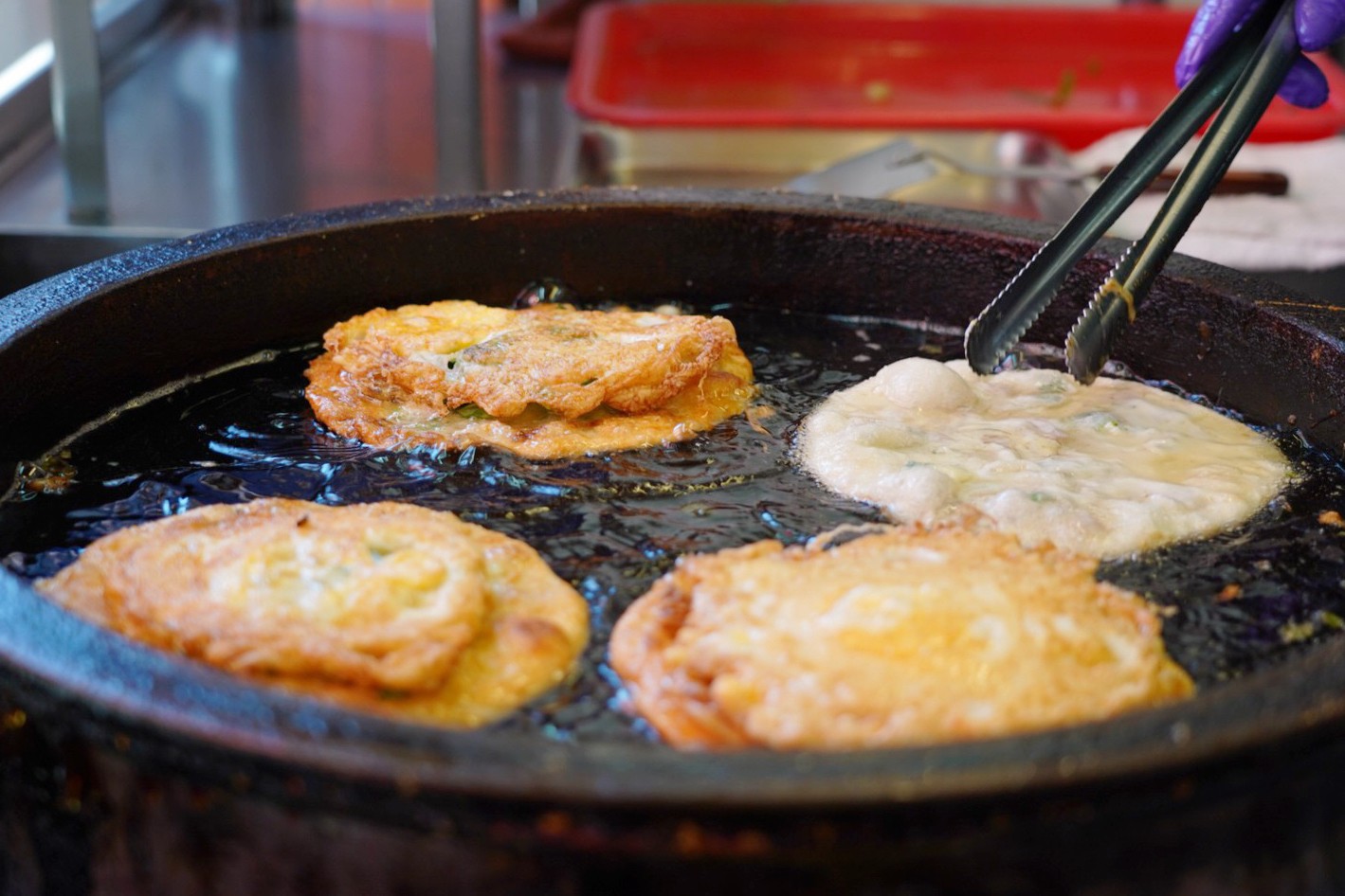 高雄鮮肉蔥油餅