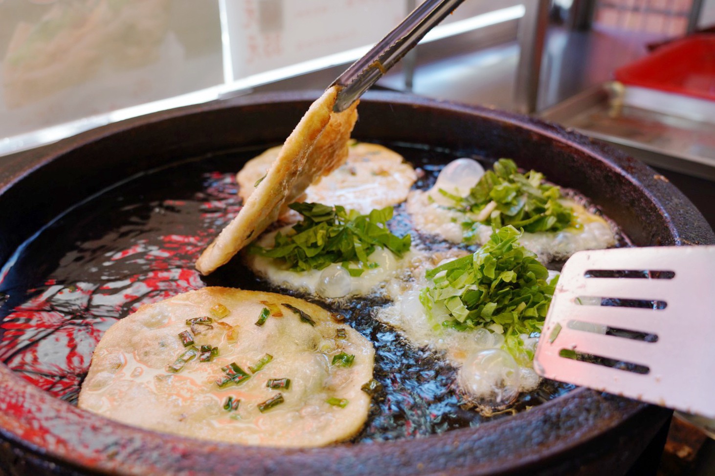 高雄鮮肉蔥油餅